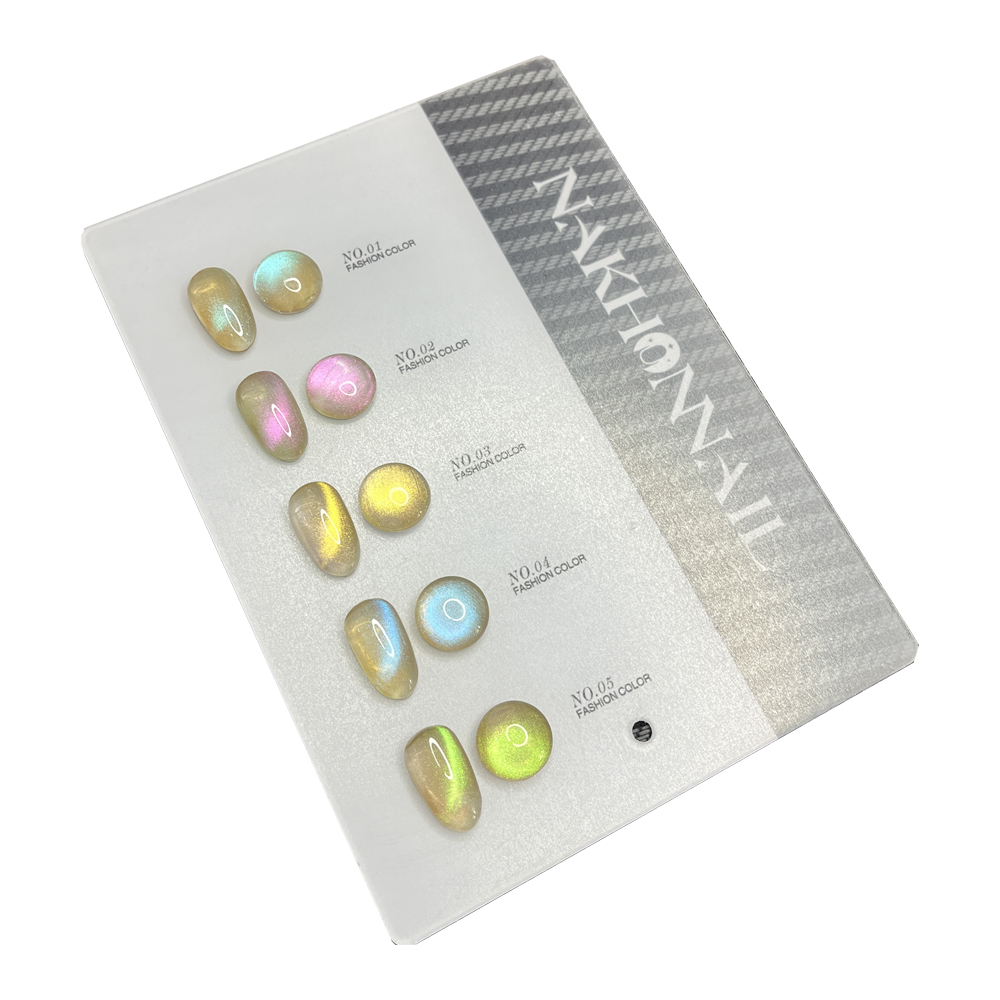 Nail Art Cat Eye - NAKHONNAIL 2024 New Sparkle Fashion 5