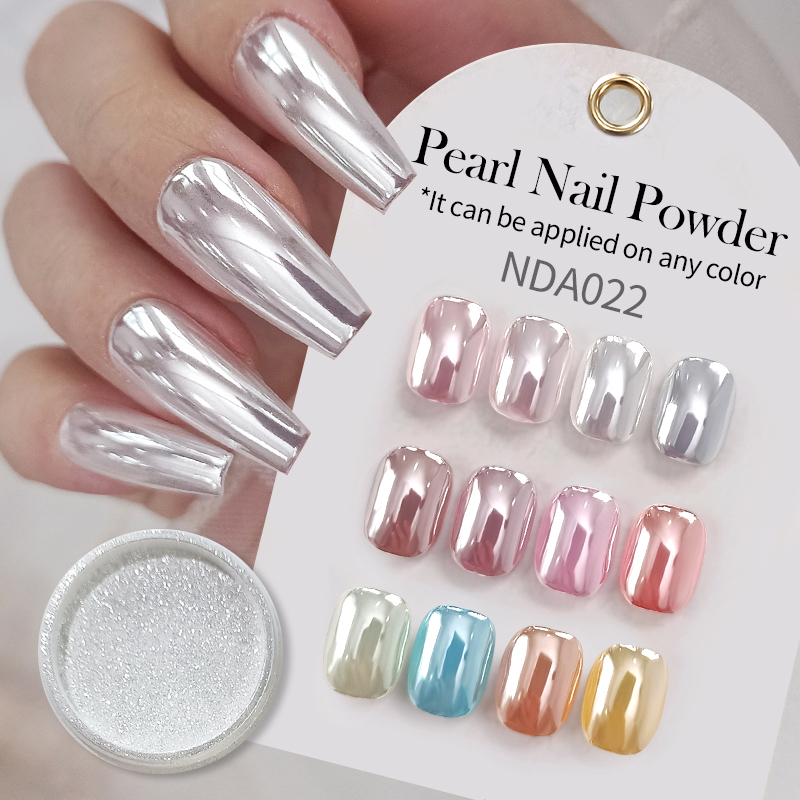 NICOLE DIARY Moonlight Mirror  - Nail Glitter Chrome ulasan dan harga