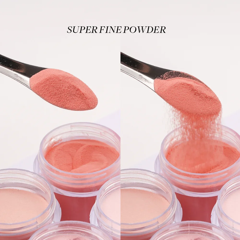 FSIXCL 96 Colors Nude White Cl - Acrylic Powder Clear ulasan dan harga