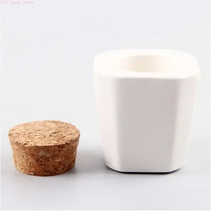 1Pcs Ceramics Nail Cup Acrylic - Acrylic Powder Clear ulasan dan harga