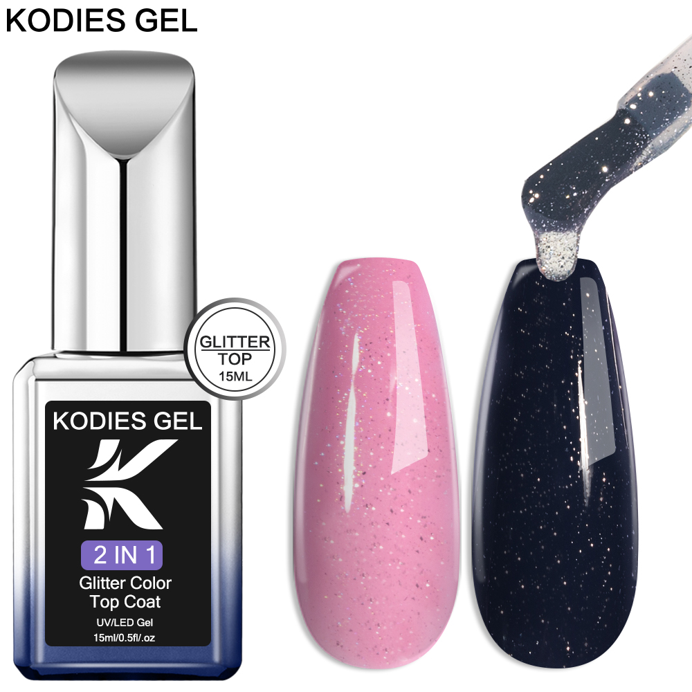 KODIES GEL Starlight Top Coat  - Nail Glitter Chrome ulasan dan harga