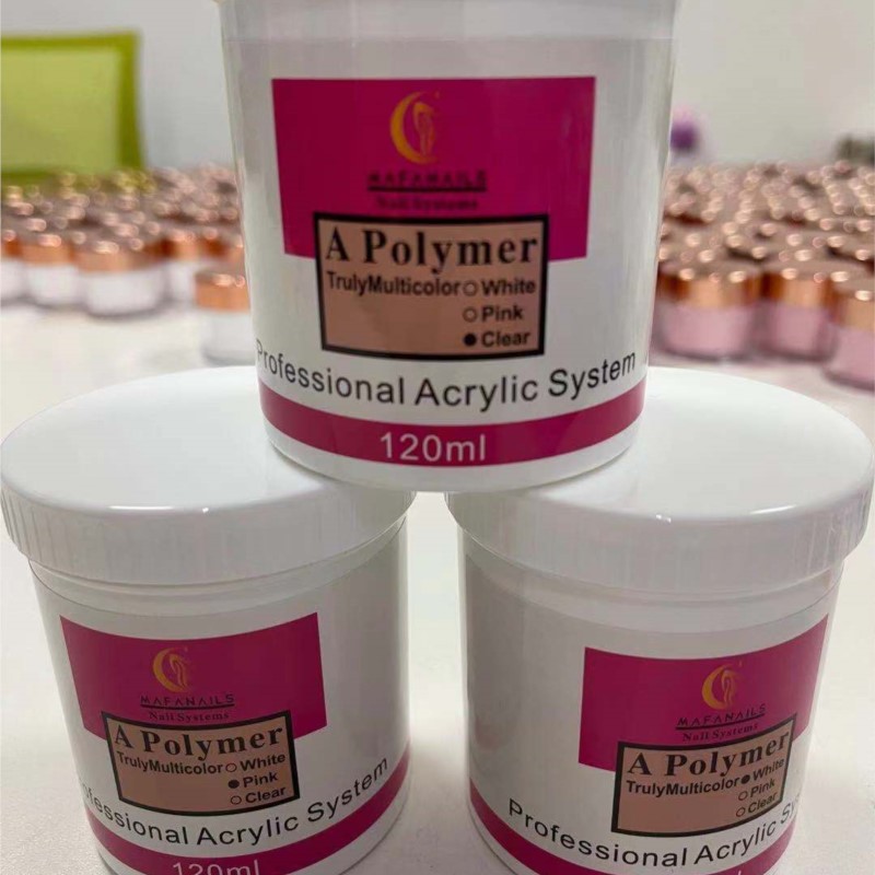 1Pot 120ml Nail Acrylic Powder - Acrylic Powder Clear ulasan dan harga