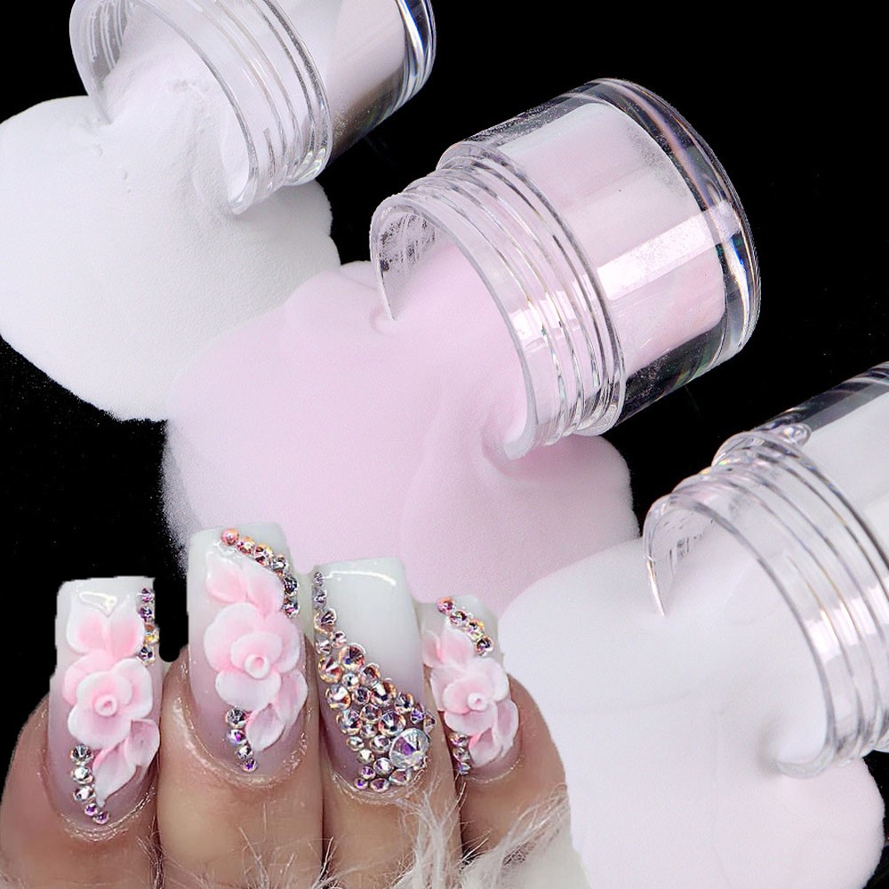 10g/Jar Professional Acrylic N - Acrylic Powder Clear ulasan dan harga