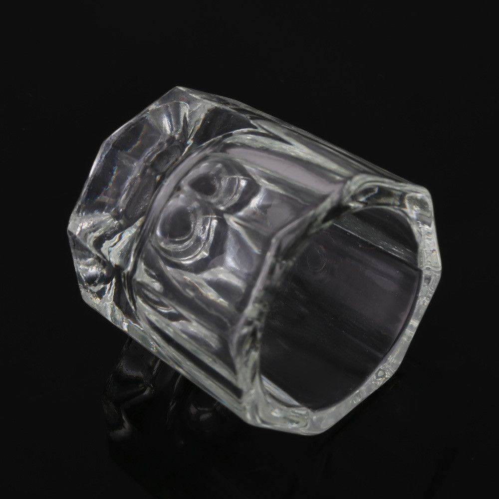 Mini Clear Acrylic Powder Bowl - Acrylic Powder Clear ulasan dan harga