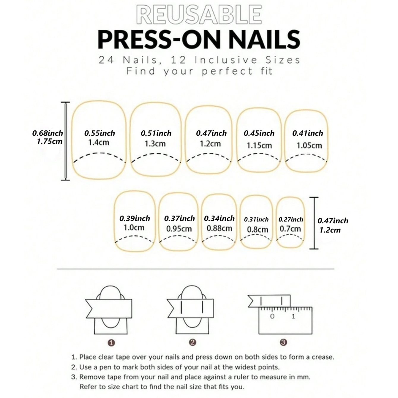 360PCS Short Square Press On N - Nail Art Gliter ulasan dan harga