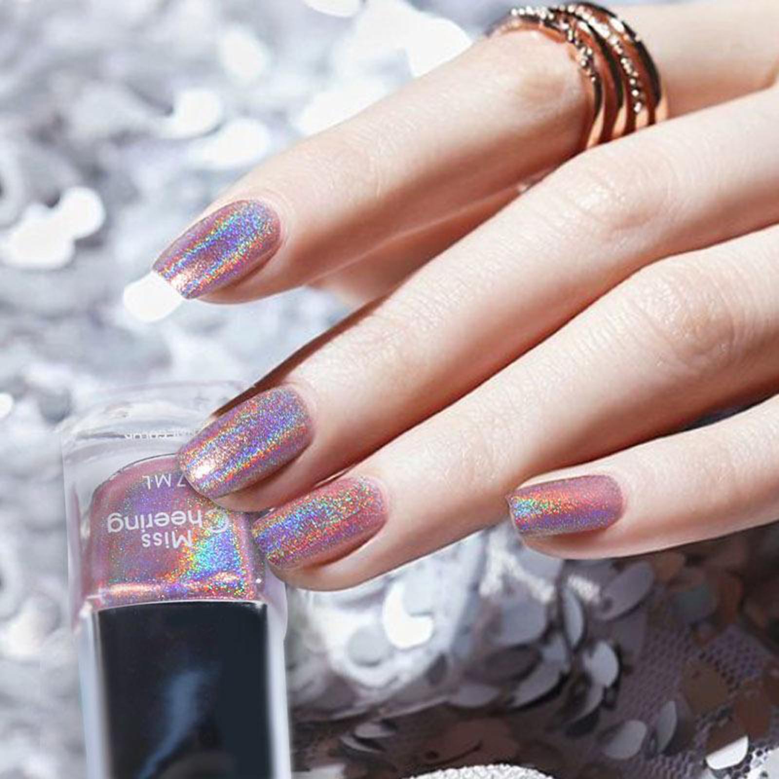 7ml Nail Art Powder Glitter Mi - Nail Glitter Chrome ulasan dan harga