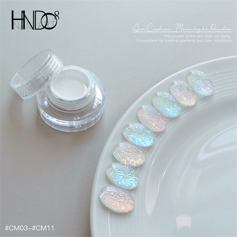 HNDO New Package Aurora Chrome - Nail Glitter Chrome ulasan dan harga