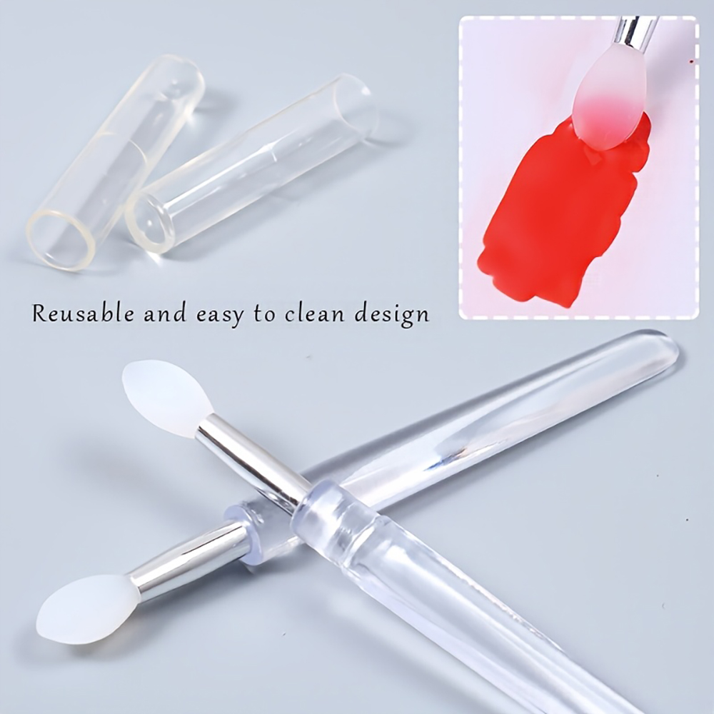 Reusable Chrome Glitter Applyi - Nail Glitter Chrome ulasan dan harga