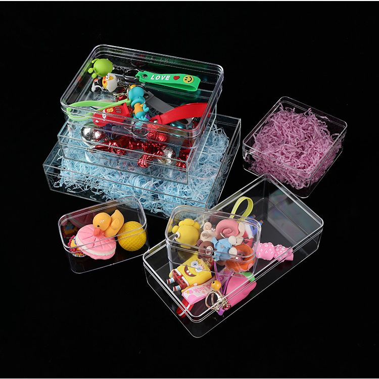 Clear Acrylic Boxes with Lid R - Acrylic Powder Clear ulasan dan harga