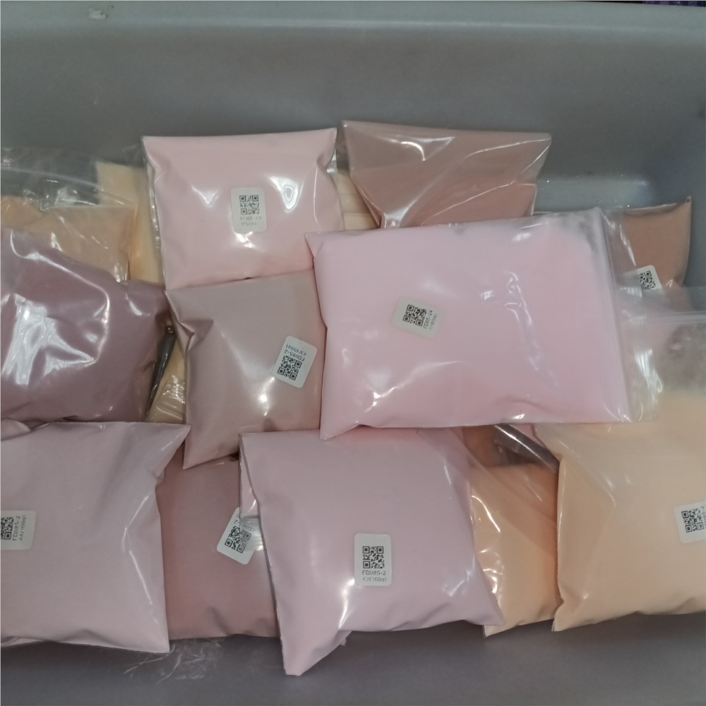 100g Pink Nude Brown Nail Acry - Acrylic Powder Clear ulasan dan harga