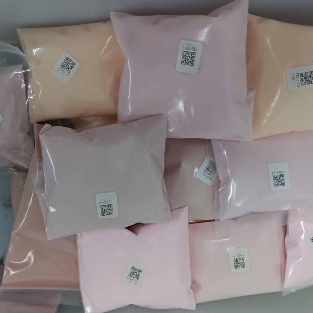 100g Pink Nude Brown Nail Acry - Acrylic Powder Clear ulasan dan harga
