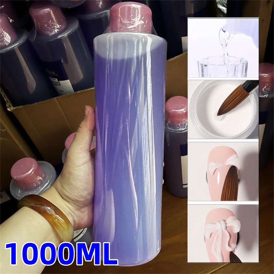 1000ML Acrylic Liquid Monomer  - Acrylic Powder Clear ulasan dan harga