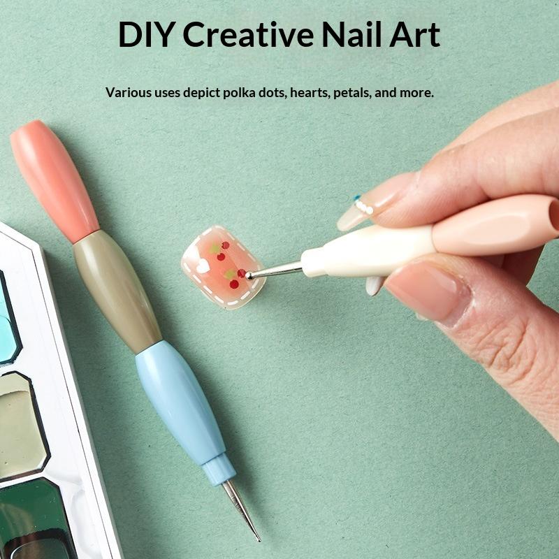 Nail Art Dotting Pen Set 5Pcs  - Nail Art Dotting Tool ulasan dan harga