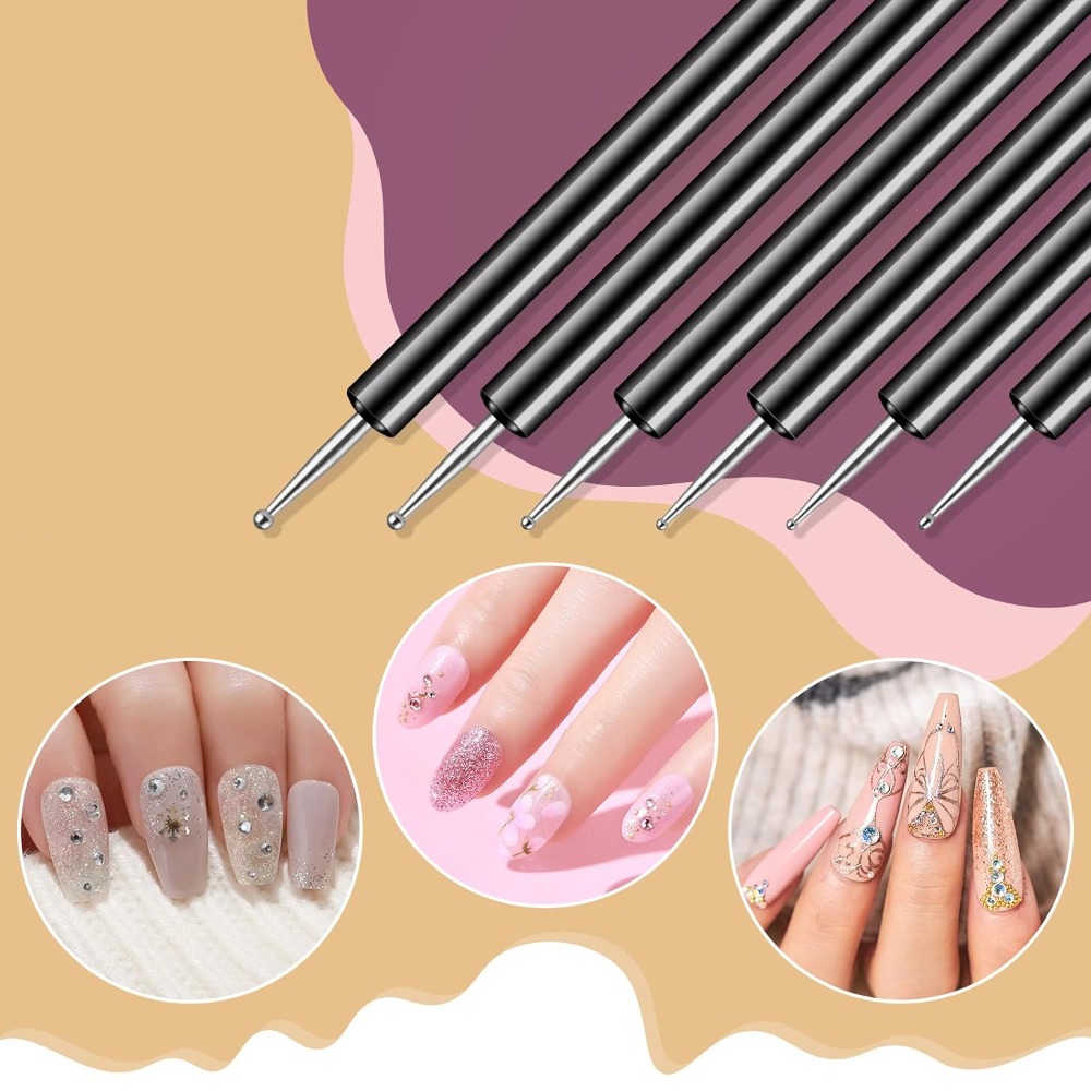 Double Ended Nail Art Dotting  - Nail Art Dotting Tool ulasan dan harga