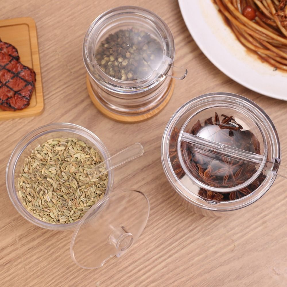1Pcs New Transparent Spices Bo - Acrylic Powder Clear ulasan dan harga