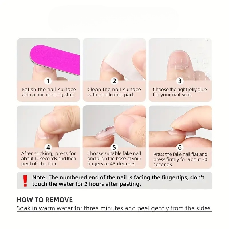 10pcs Pure Hand Pressed Short  - Nail Art Gliter ulasan dan harga