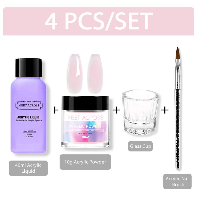 MEET ACROSS Acrylic Powder Cry - Acrylic Powder Clear ulasan dan harga