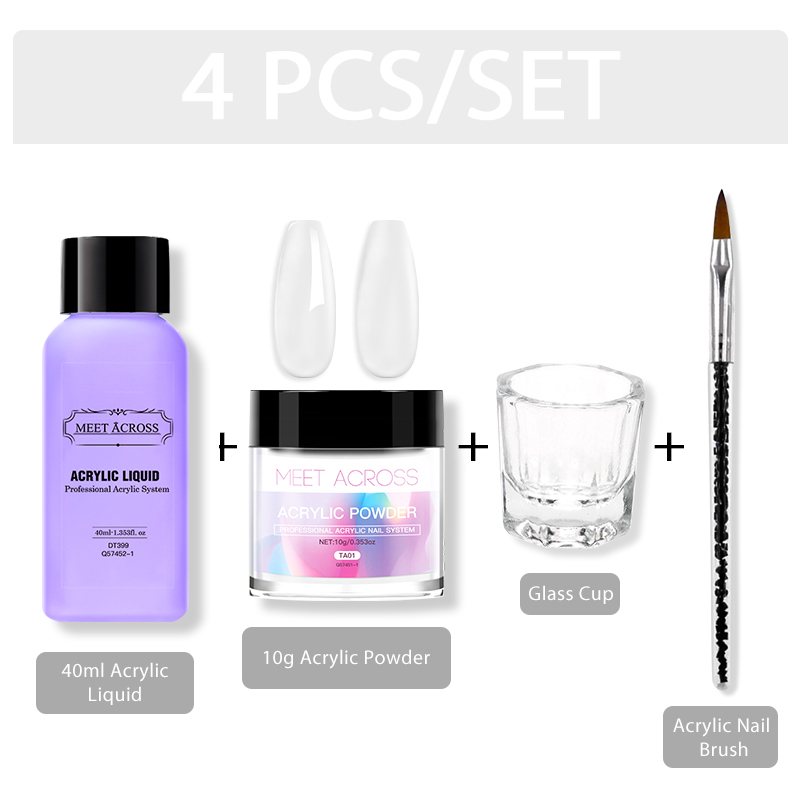 MEET ACROSS Acrylic Powder Cry - Acrylic Powder Clear ulasan dan harga