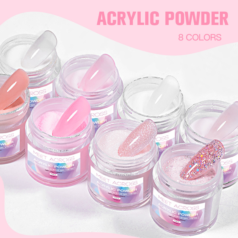 MEET ACROSS Acrylic Powder Cry - Acrylic Powder Clear ulasan dan harga
